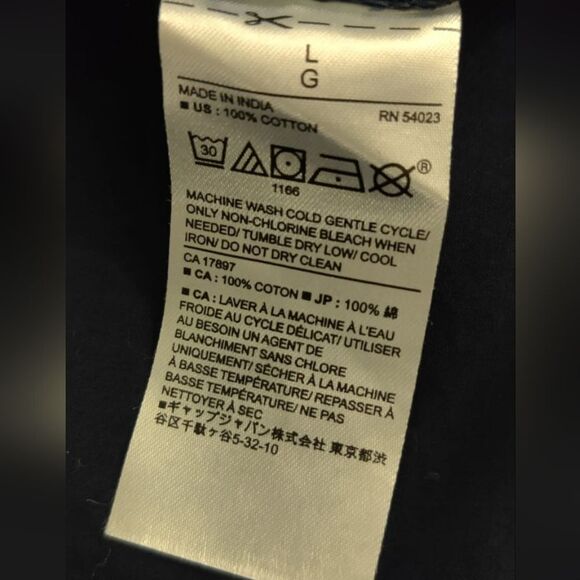 Banana Republic Navy Blue Tiered Maxi Dress Size L - Picture 11 of 11